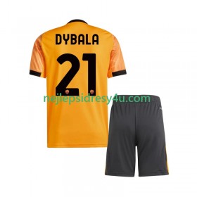 Fotbalový Dres AS Řím Dybala 21 Dětské Venkovní 2025/26